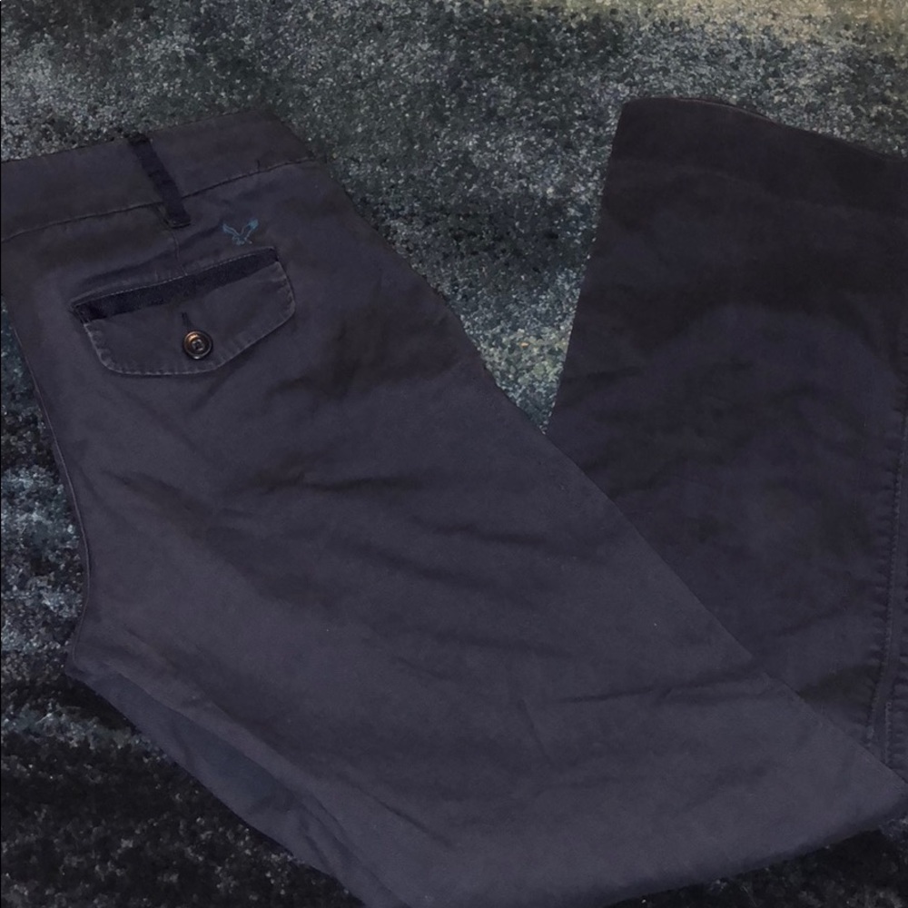 American Eagle navy blue boot cut